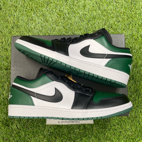 Air Jordan 1 Low Men ‘Green Toe’ - Picture 6 of 6